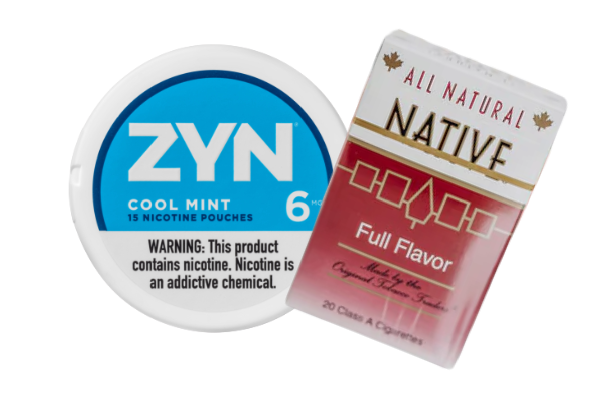 native cigarettes and nicotine pouches