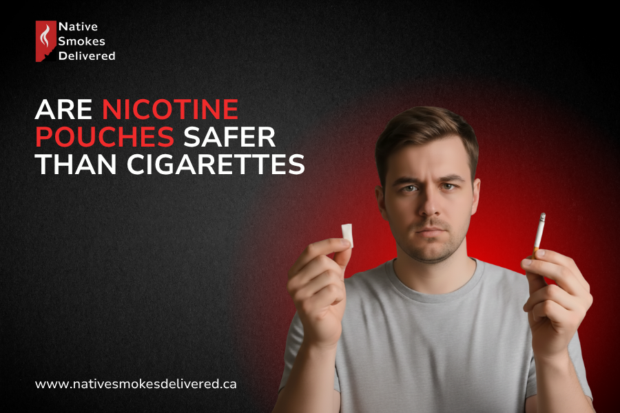 nicotine pouches safer than cigarettes