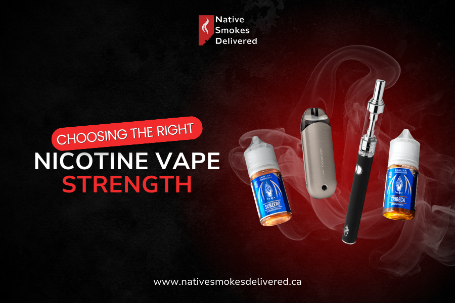 Find the right nicotine vape strength in Canada with this detailed guide for smooth vaping, fewer cravings, and a better experience.