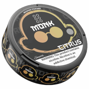 MONK Nicotine Pouches – 12mg – Citrus