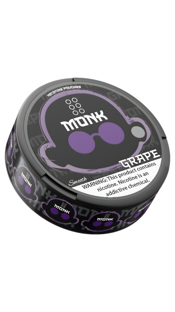 MONK Nicotine Pouches – Grape